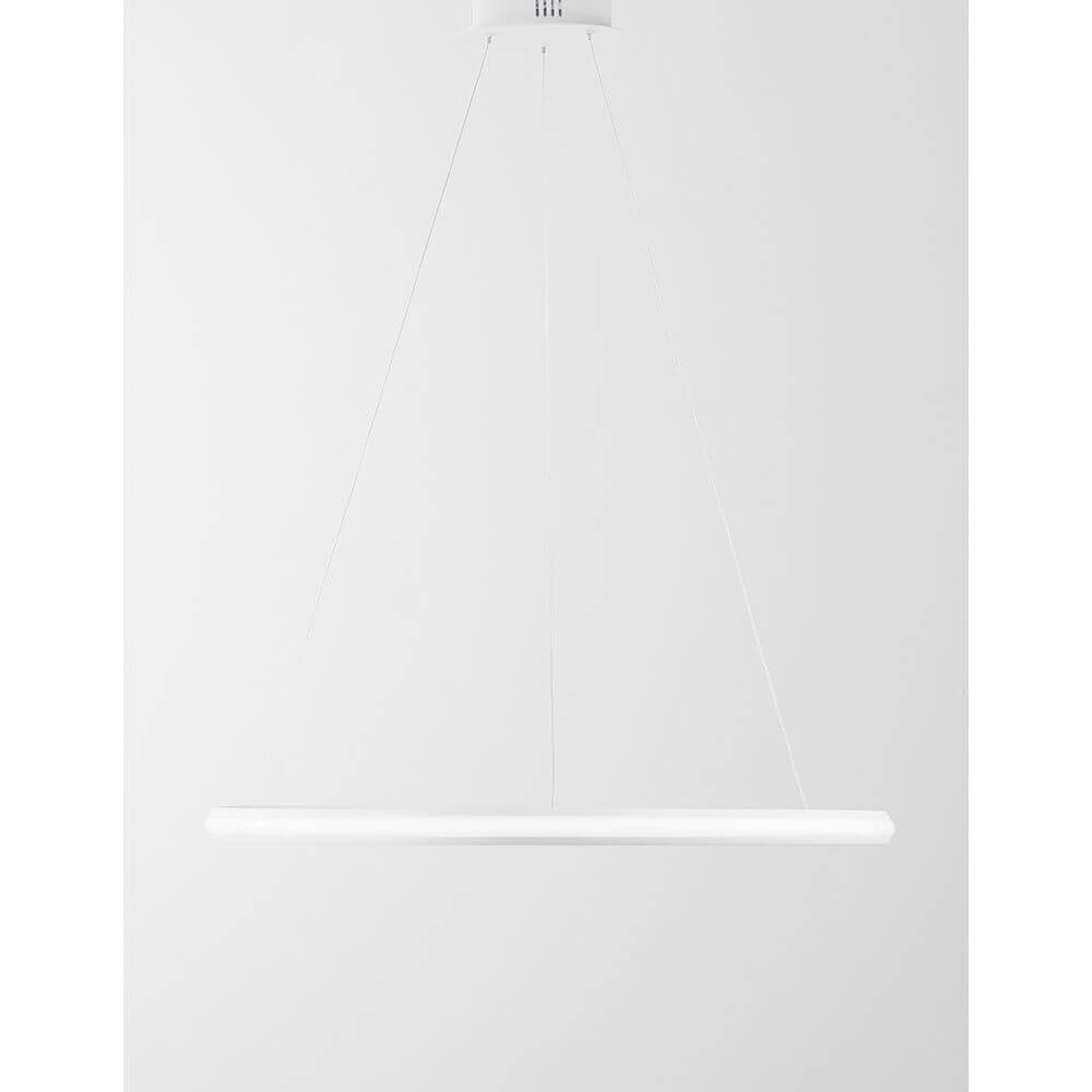 Aries LED Hängelampe Ø 74cm moderne Deckenlampe in Weiß, ideal für stilvolle Beleuchtung.
