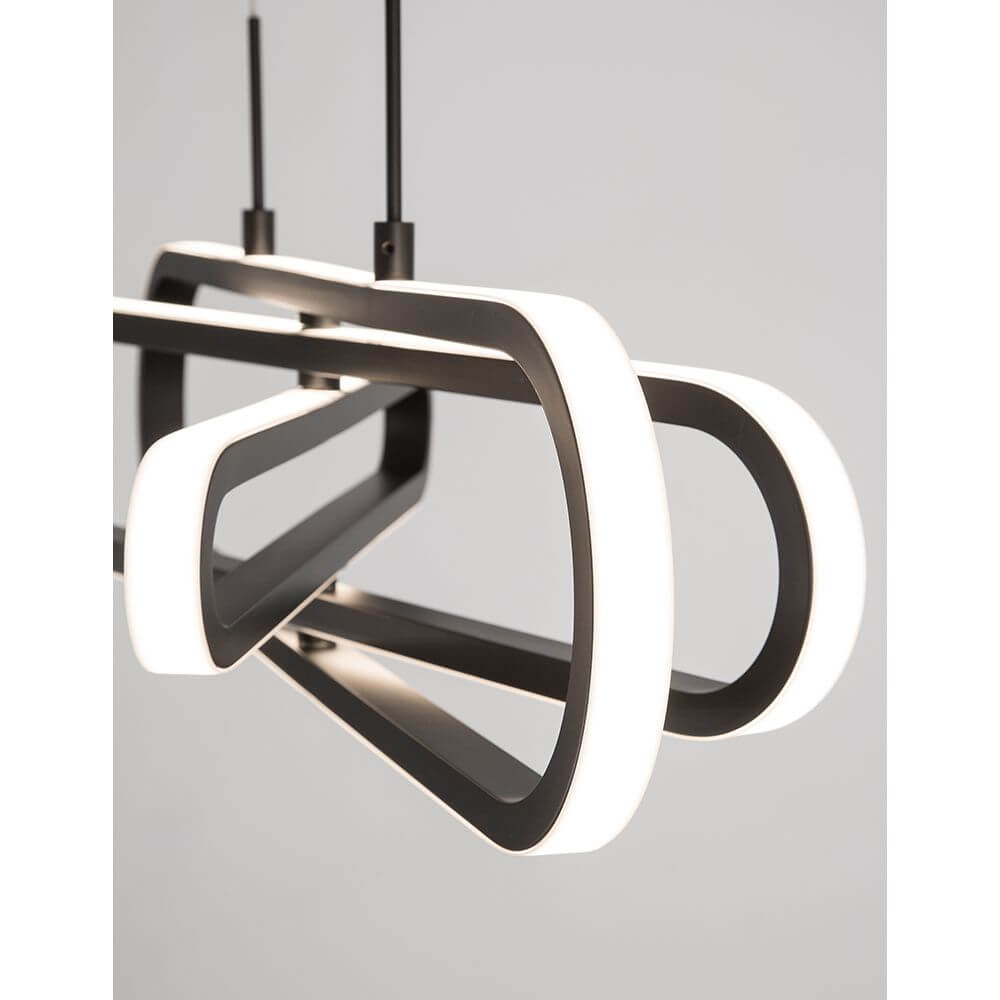 Arte LED Hängeleuchte Verstellbar in modernem Design mit elegantem Aluminium und Acryl.