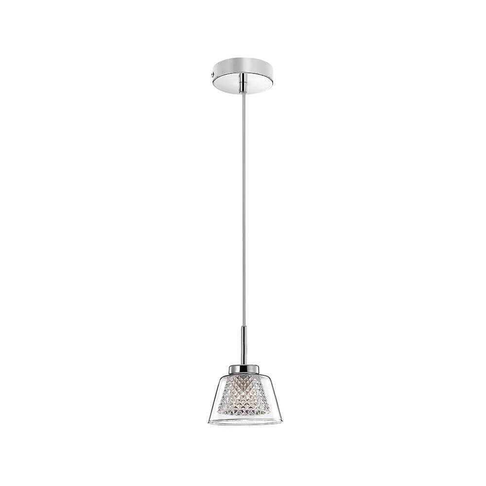 Boccale Pendellampe Glas Klar mit klarem Glas und modernem Design für stilvolle Beleuchtung.