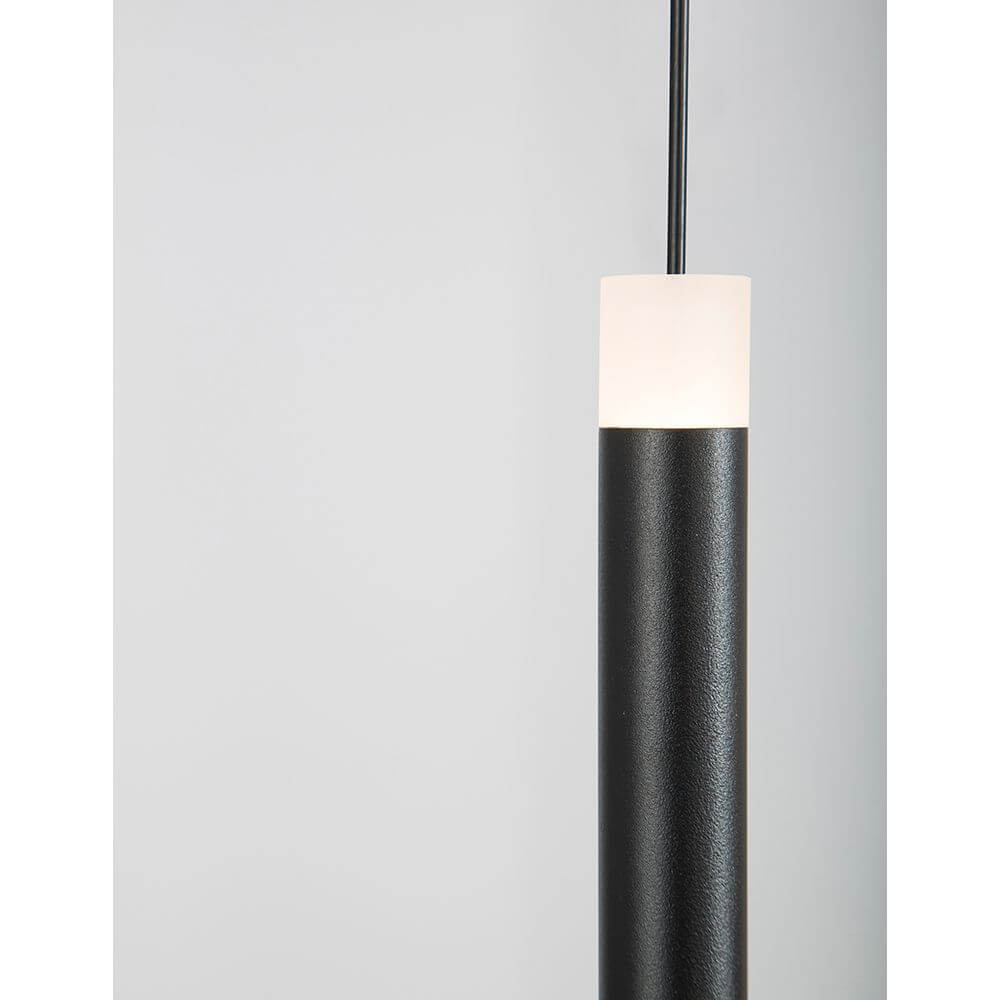 Nova Luce Cayo LED Pendellampe Metall Schwarz in modernem Design