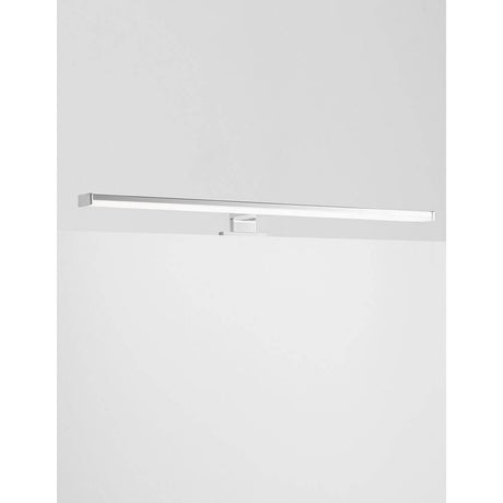 Corso LED Bad-Wandleuchte Chrom in modernem Design, ideal für Badezimmerbeleuchtung.