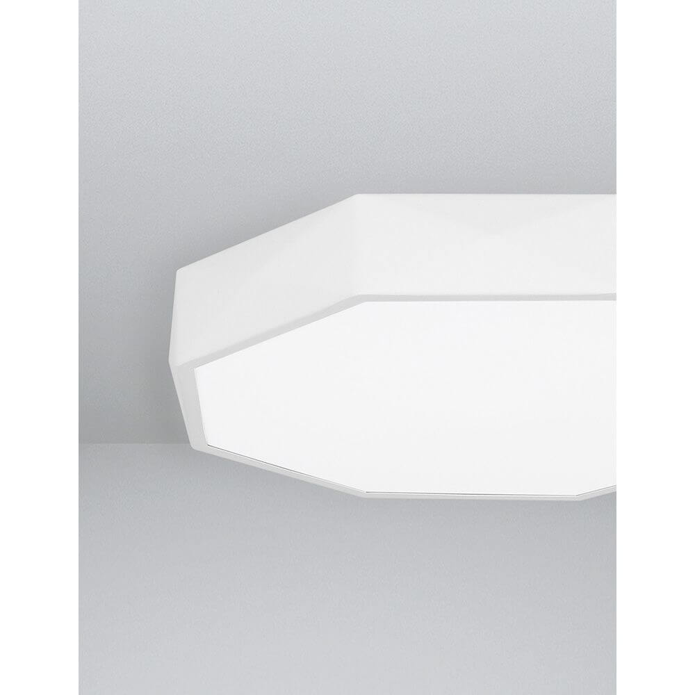 Eben LED Deckenlampe Ø 40cm – moderne, minimalistische Deckenleuchte für jeden Wohnraum.
