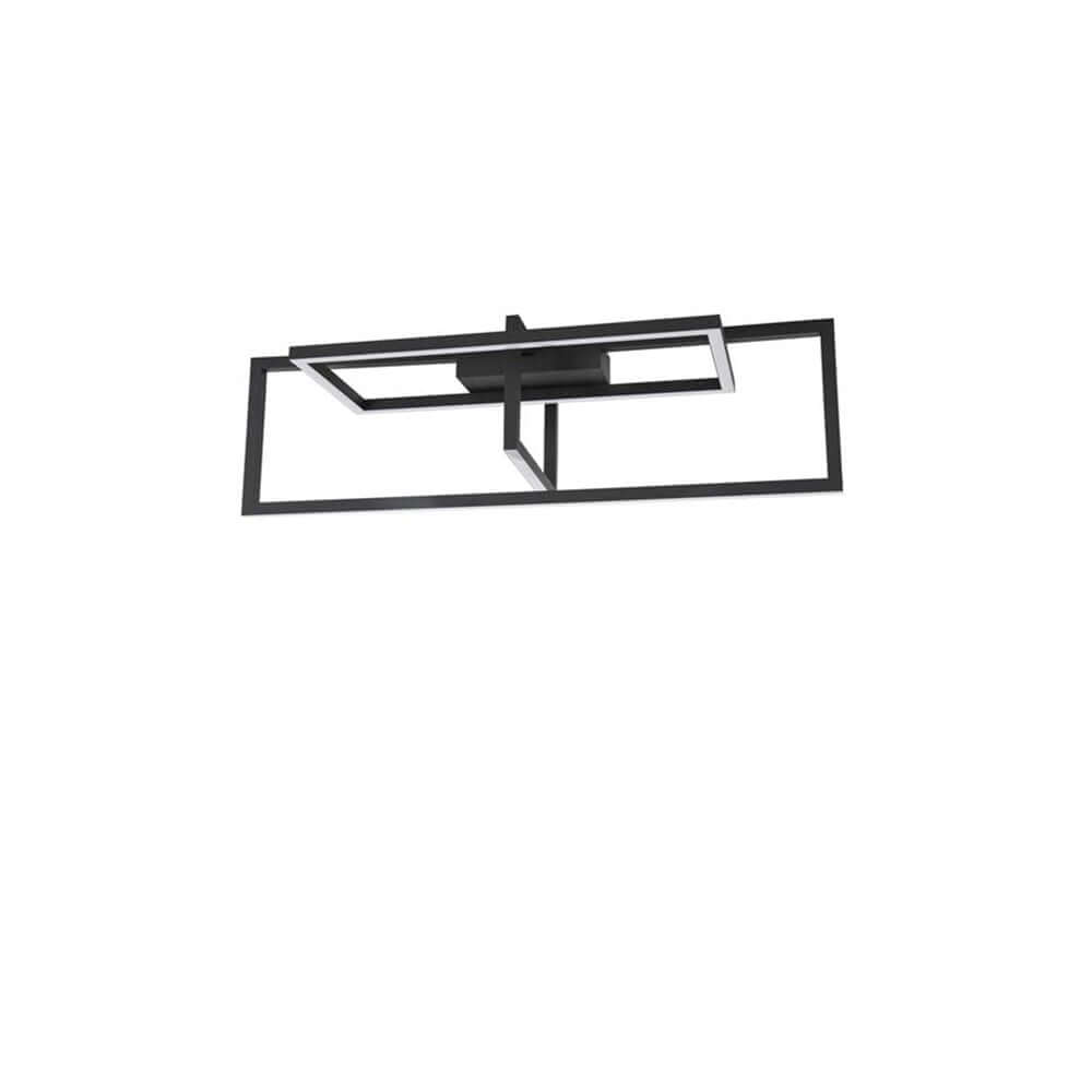 Edgar LED Deckenleuchte 91cm mit modernem Design aus Aluminium und Acryl für stilvolle Innenräume.