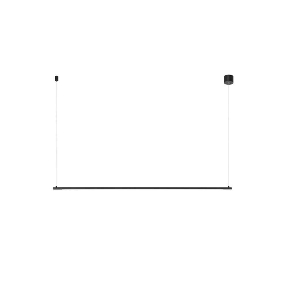 Elettra LED Hängelampe Ø 120cm Metall in schlanker und eleganter Form, ideal für Essbereiche.