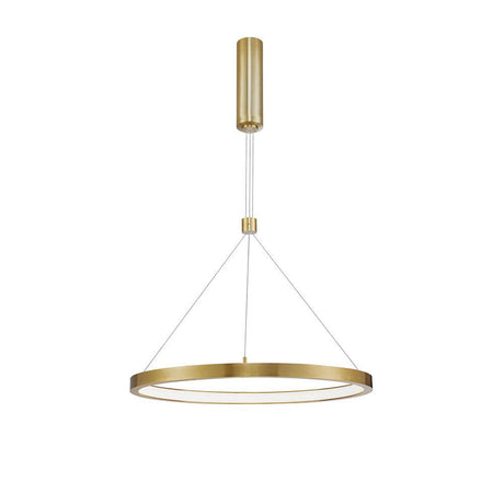 Empatia LED Hängeleuchte Metall Dimmbar in modernem, minimalistischen Gold-Design.