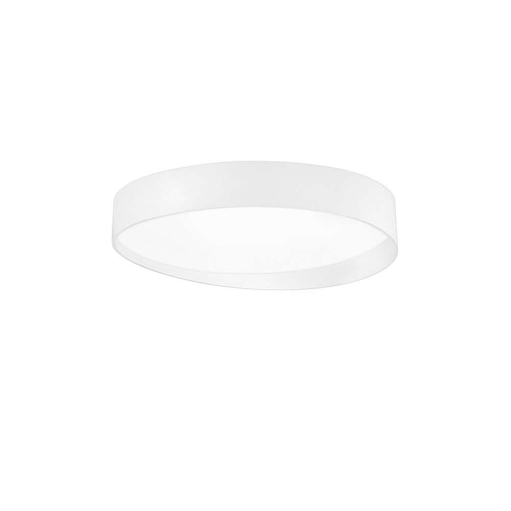 Fano LED Deckenlampe Weiß, moderne Deckenleuchte in Weiß für Esszimmer, Flur oder Wohnzimmer.