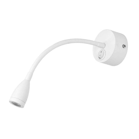 Flex LED reading lamp metal