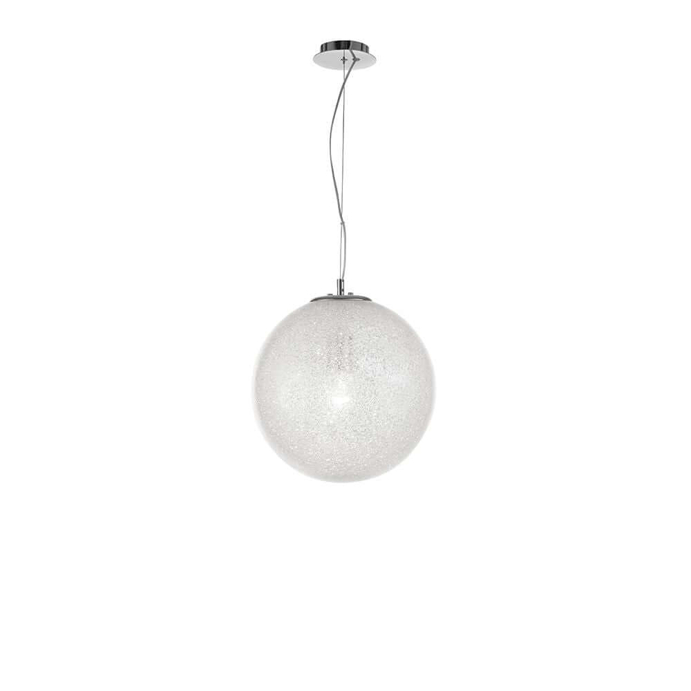 Frozen Kugel Pendellampe Glas mit elegantem Design und ausgefallenem Klarglas-Finish.