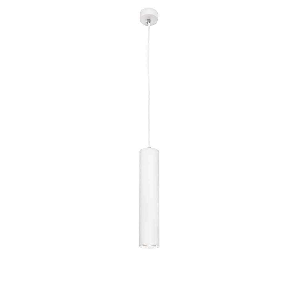 Gia Pendellampe Ø 6cm Weiß – elegante und moderne Pendelleuchte in schlichter weißer Optik.