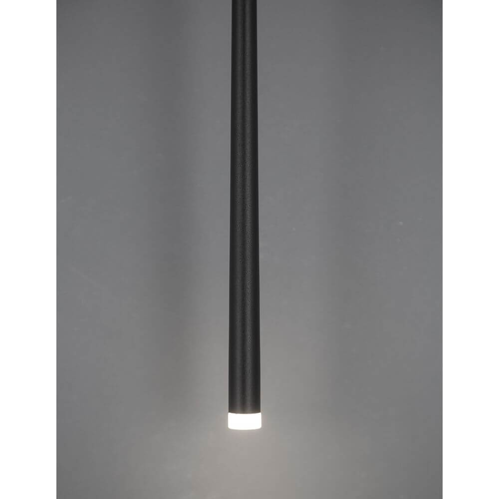 Giono LED Pendellampe 51cm Schwarz – moderne Hängeleuchte in elegantem Design.