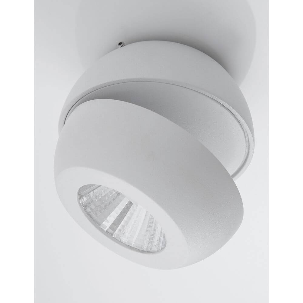 Gon LED Spot Ø 11cm Verstellbar in modernem Design und flexiblem Lichtwinkel für individuelle Raumgestaltung.