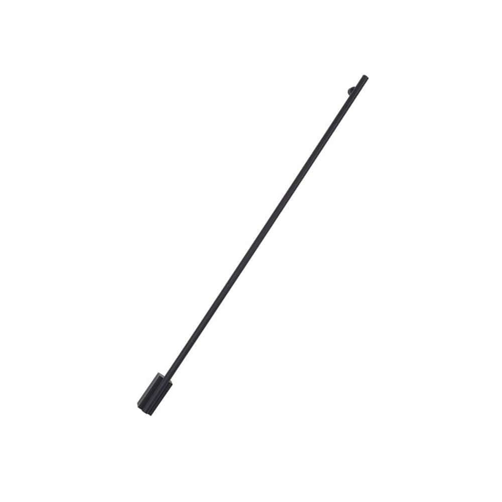 Gropius LED Wandlampe 90cm schwarze Aluminium-Wandleuchte modern warmweiß 3000K für Esszimmer, Flur, Wohn- und Schlafzimmer