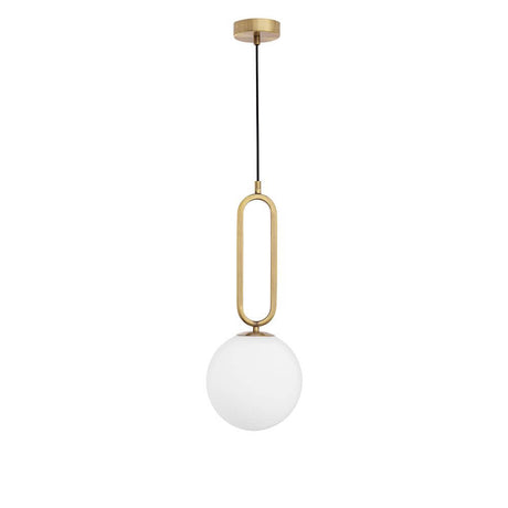 Grus hanging lamp ball, opal