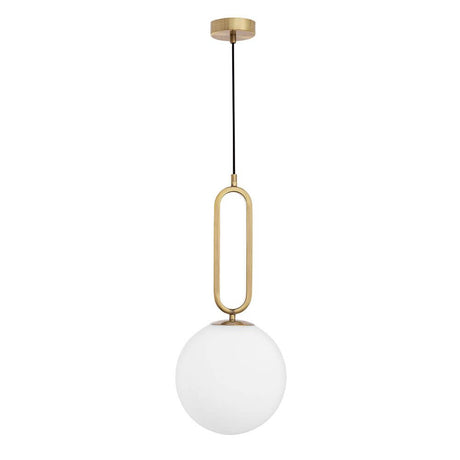 Grus hanging lamp ball, opal