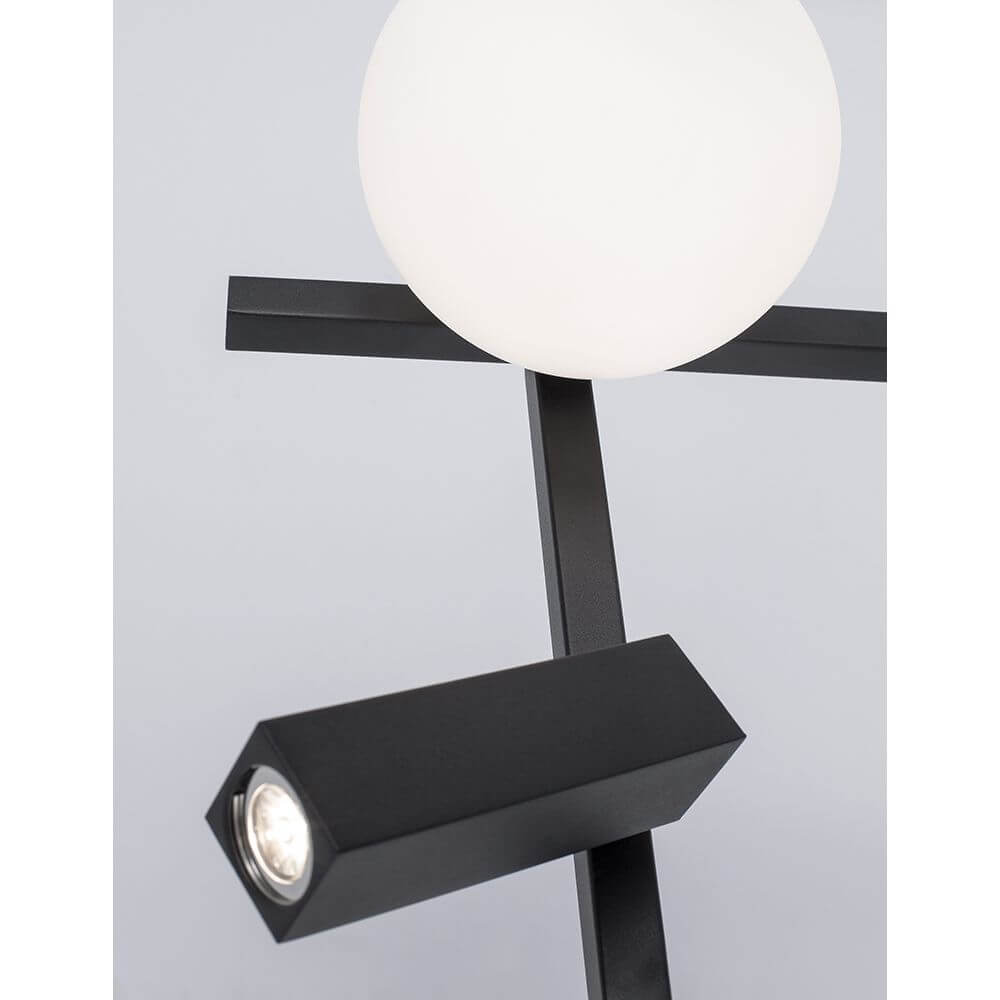 Joline LED Tischleuchte Schwarz mit modernem Design und energiesparender LED-Beleuchtung.
