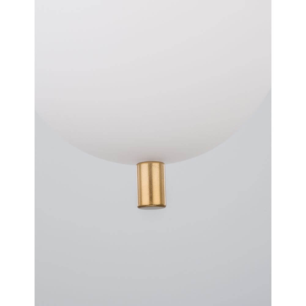 Nova Luce Lato Glas-Hängeleuchte Antik-Gold