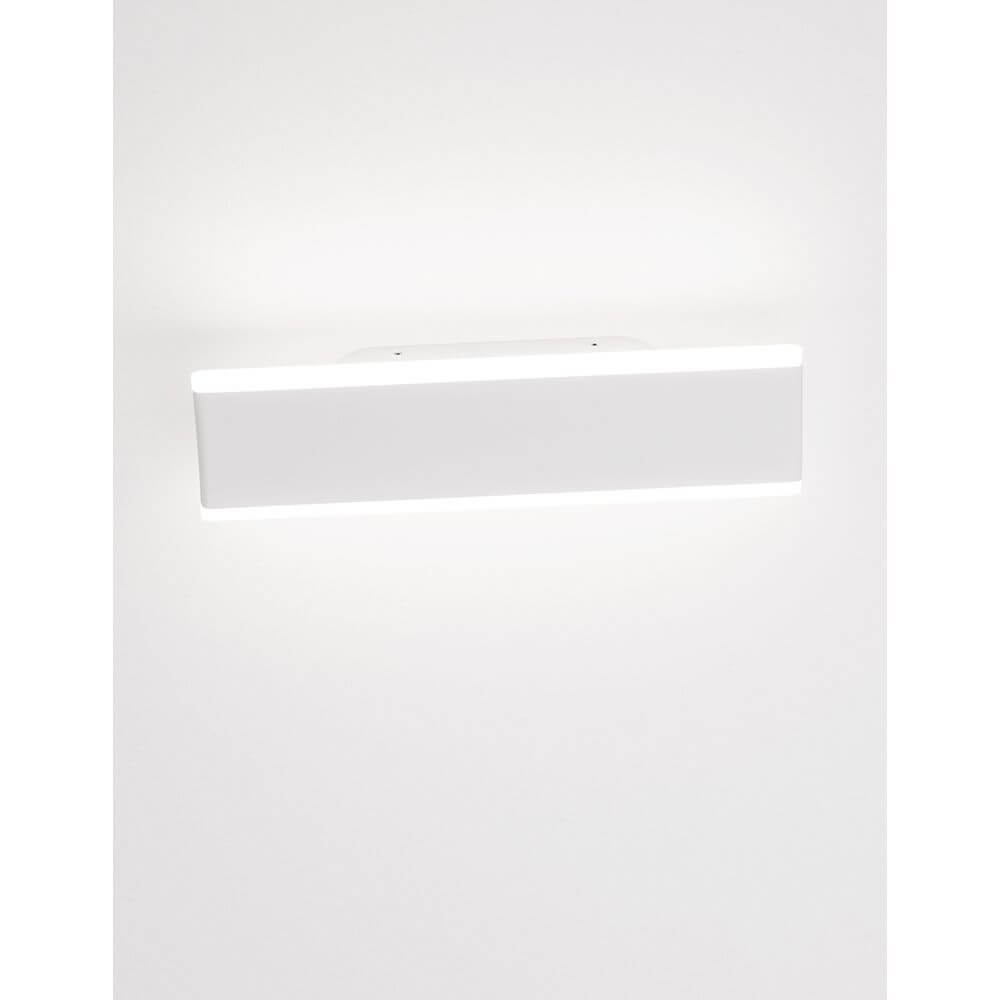 Nova Luce Line LED Wandlampe Acryl, moderne rechteckige Wandlampe aus Acryl mit indirekter LED-Beleuchtung