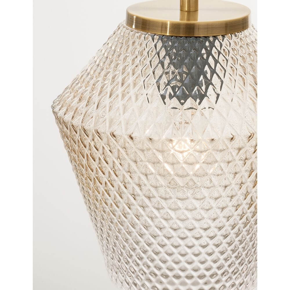 Magio Pendellampe Cognac Farbverlauf mit elegantem Design und perfektem Farbverlauf in der Beleuchtung.