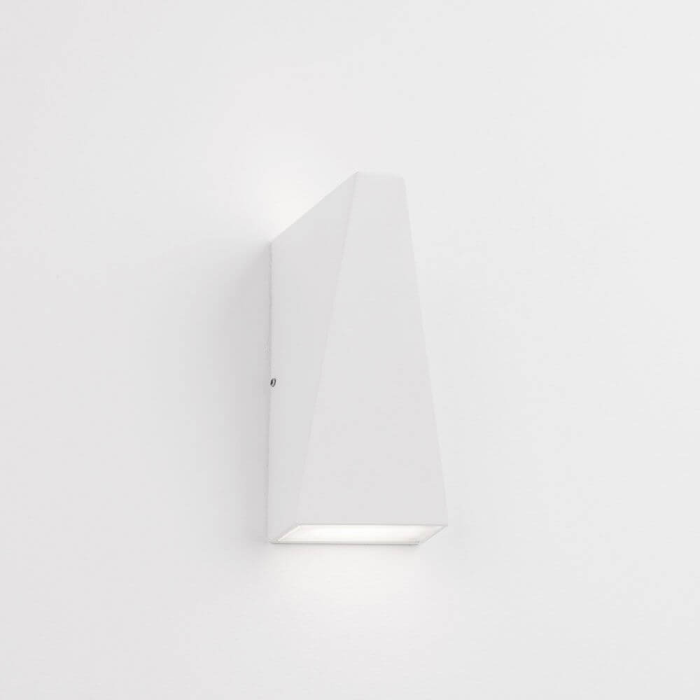 Miley Mini LED-Wandleuchte up&down IP54 in modernem Design, ideal für Balkon und Eingangsbereiche.