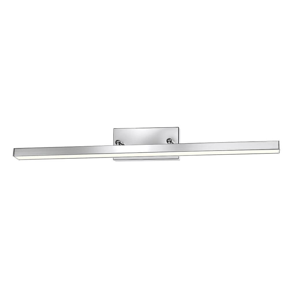 Modena LED Bad-Wandleuchte 63cm Chrom - elegante, verchromte Leuchte für Badezimmer mit LED-Beleuchtung.