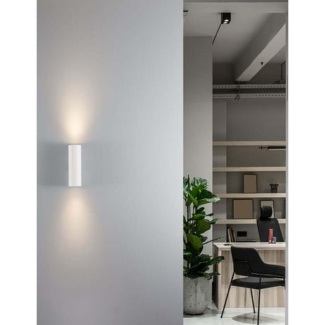 2-płaszcza lampa ścienna Nosa