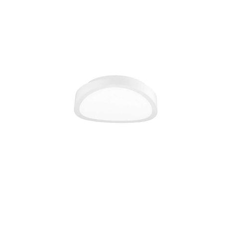 Onda LED Deckenlampe Eisen Glas in modernem Design mit warmweißem Licht, ideal für verschiedene Räume.