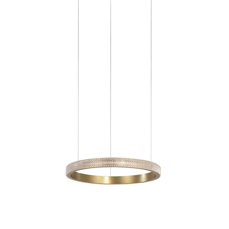 Orlando LED Pendel lampe Antik-Messing