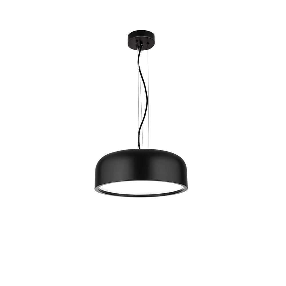 Perleto Hängeleuchte, Metall in modernem Design, schwarze Pendelleuchte für Wohn- und Essbereiche.