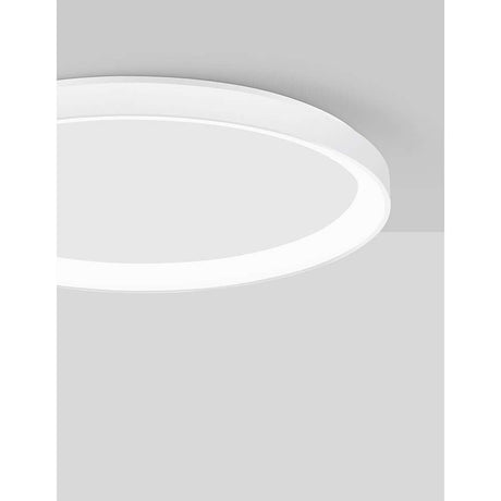 Pertino LED Deckenleuchte Ø 38cm Acryl in modernem Design, montiert an der Decke, stilvoll und funktional.