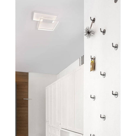 Lampa sufitowa LED Porto 45 cm biała