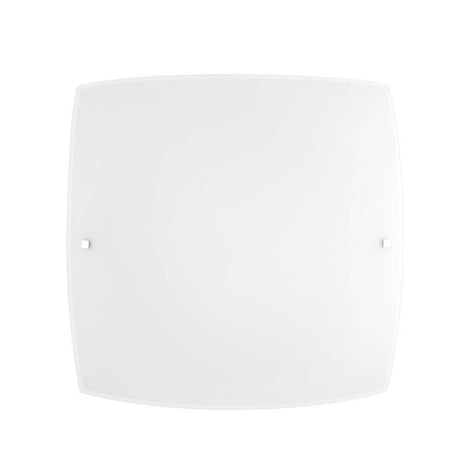 Lampada del soffitto in vetro di qualifica a 4 corner bianca