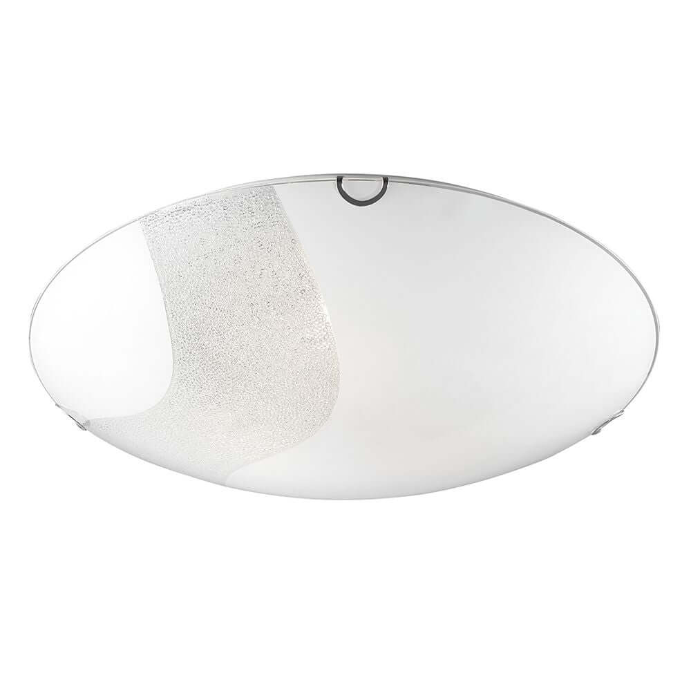 Nova Luce Quale Glas Deckenleuchte 3-flammig Kristall mit elegantem Design und brillantem Licht.
