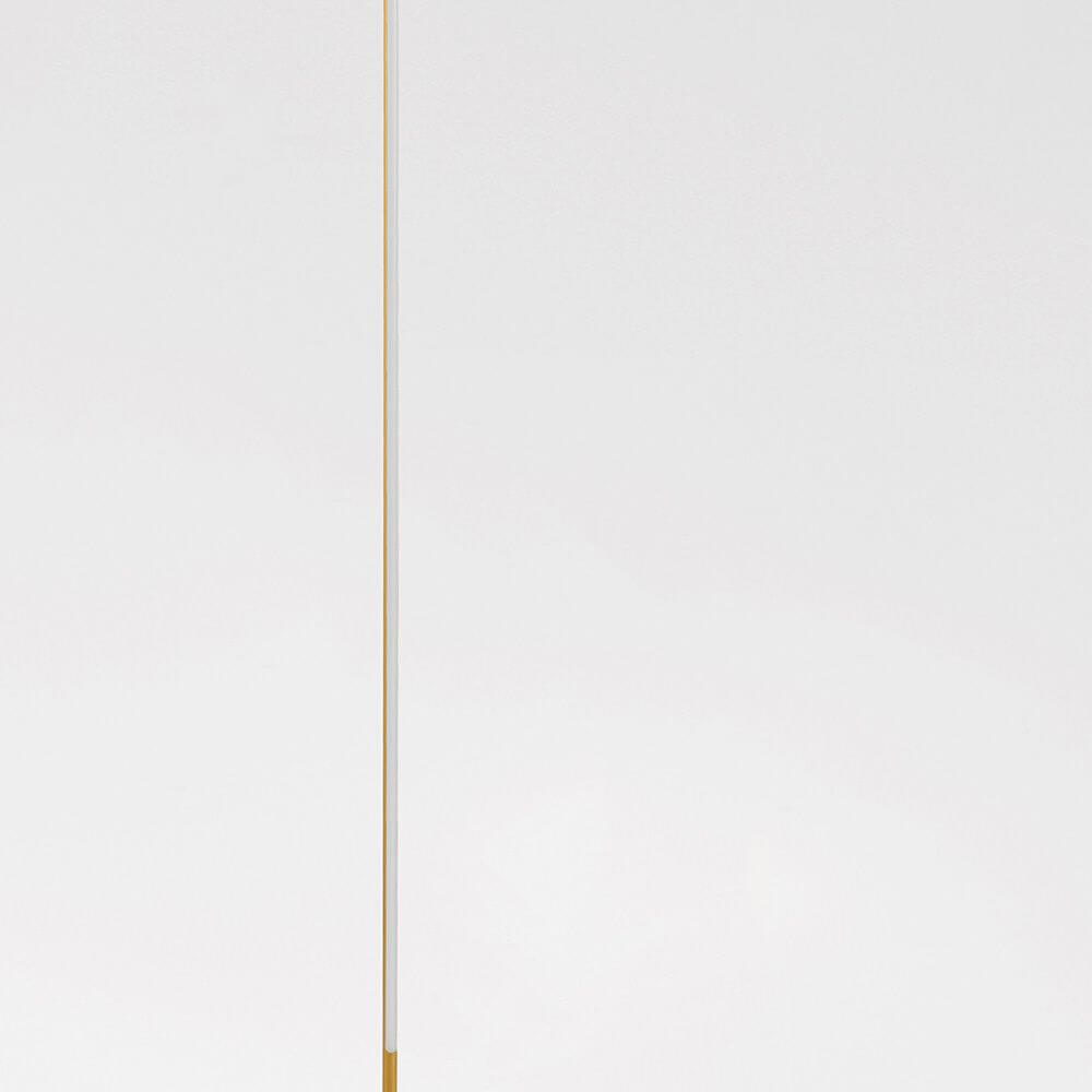 Raccio LED Stehlampe 140cm Gold - elegante Stehlampe mit goldfarbenem Metallgestell in modernem Design.
