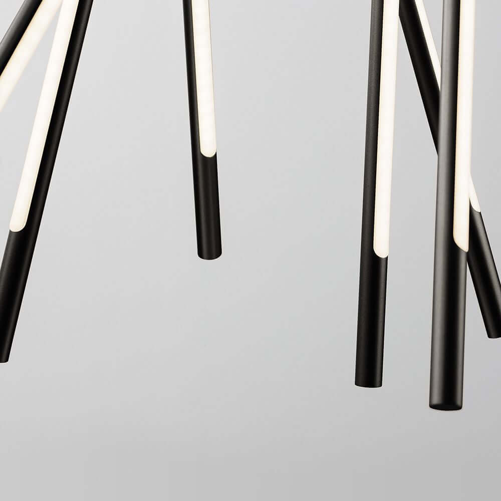 Raccio LED Hängeleuchte mit drehbaren, filigranen Armen in modernem Design.