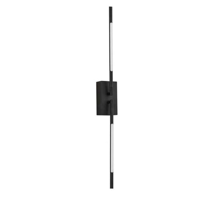 Raccio LED Væglampe metal justerbar i sort design, ideel til moderne livsstil.