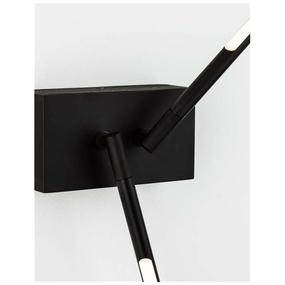 Raccio LED Wandlampe Metall Verstellbar an der Wand, modernes Design mit flexibler Einstellung.