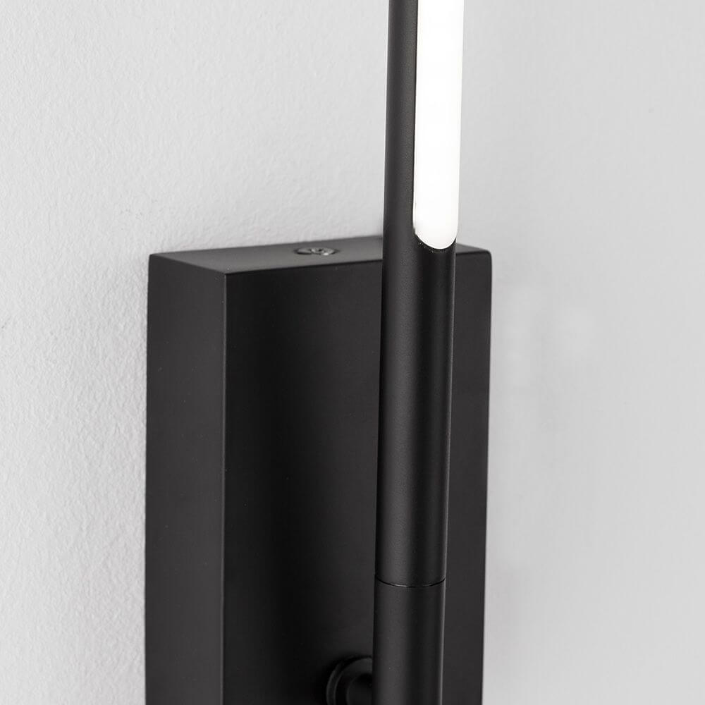 Raccio LED Wandleuchte Metall, Acryl in modernem Design, ideal für verschiedene Wohnräume.