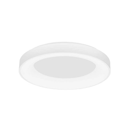 Rando LED Plafonnier intelligent Ø 60 cm au design moderne et minimaliste en aluminium et acrylique.