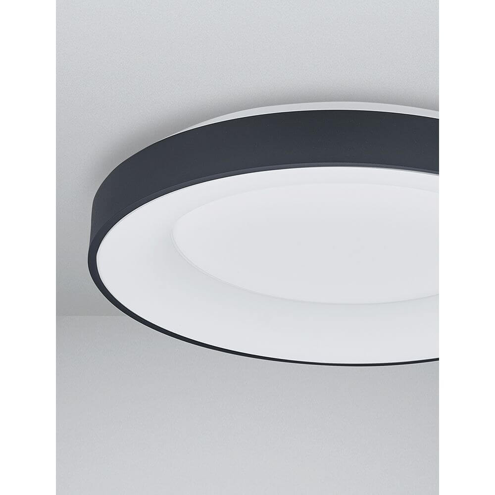 Rando LED Smart Deckenlampe Ø 60cm mit modernem, minimalistischem Design und starker Lichtstreuung.