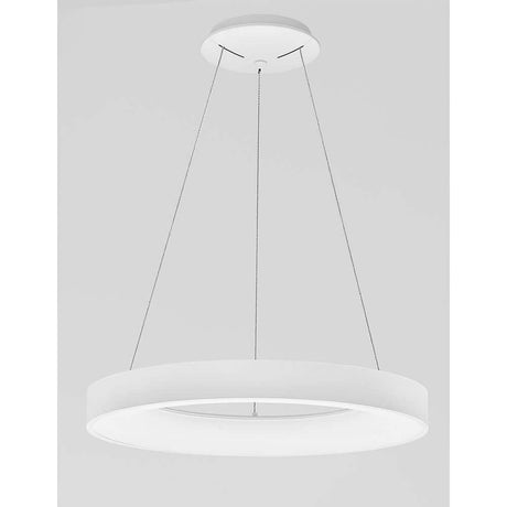 Suspension intelligente Rando LED au design moderne et à la forte diffusion lumineuse