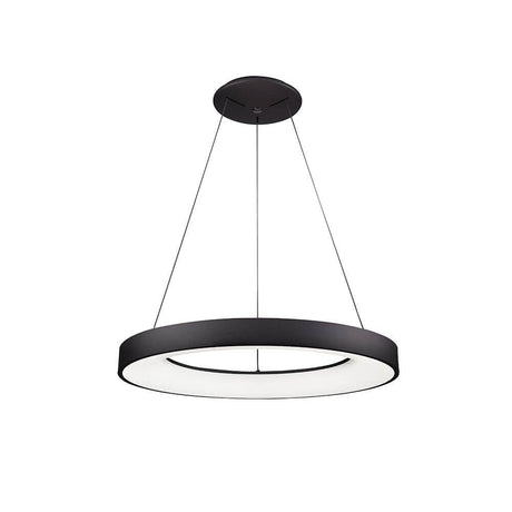 Rando LED Smart pendel i moderne design lavet af aluminium og akryl, ideel til stilfuldt interiør.