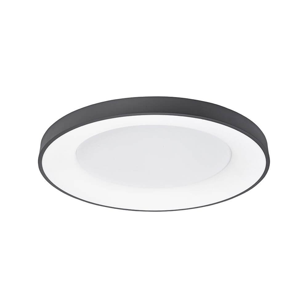 Rando LED Thin Deckenlampe Schwarz Ø 60cm