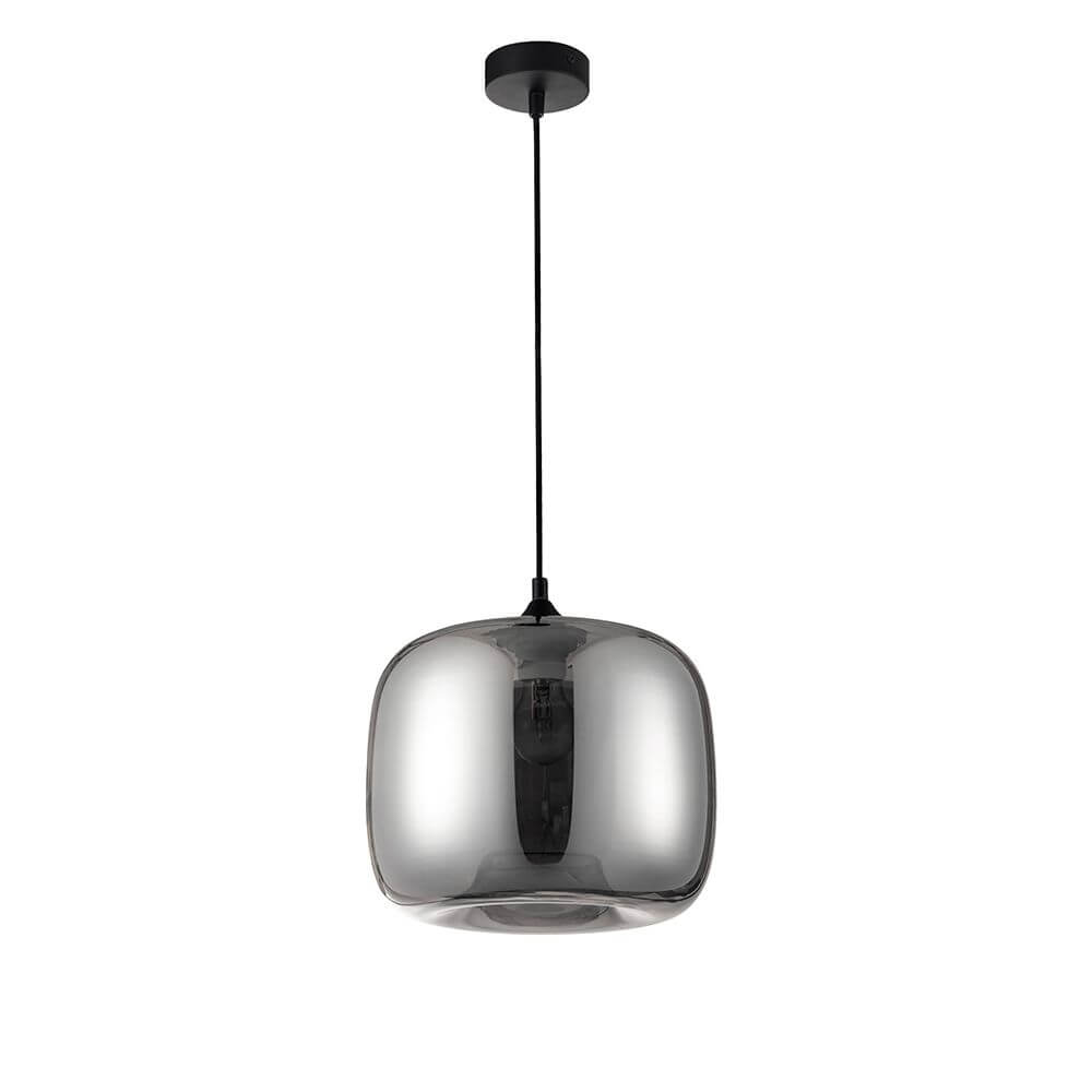 Savaz Hängeleuchte Glas Ø 28cm moderne Pendelleuchte aus Glas in stilvollem Design