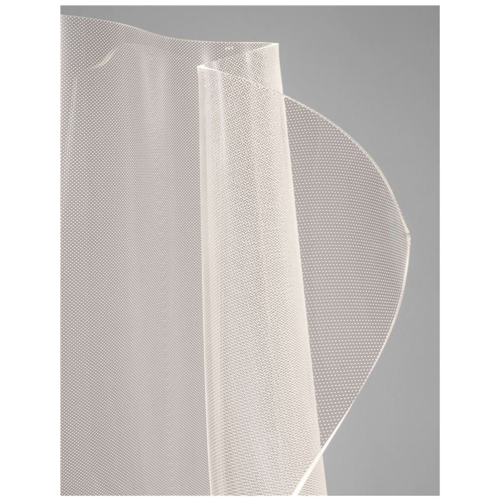 Sidero led golvlampa akrylvågig