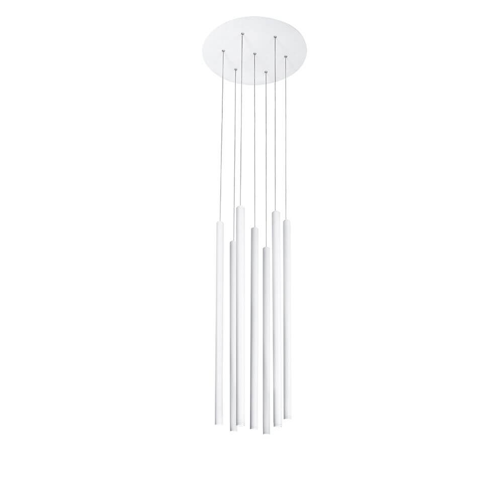 Ultrathin LED Hängeleuchte 7-flammig mit modernem, eleganten Design für stilvolle Innenräume.