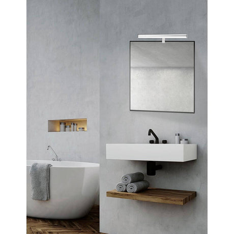 Lampada da bagno a LED in metallo vanese