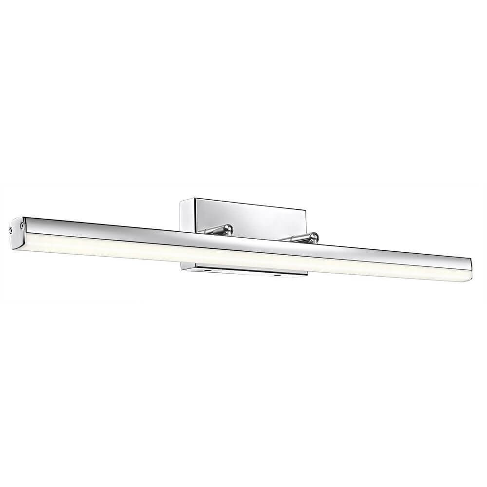Vanese LED Bad-Wandlampe Acryl, Chrom - moderne Wandbeleuchtung mit elegantem Design und LED-Technologie.