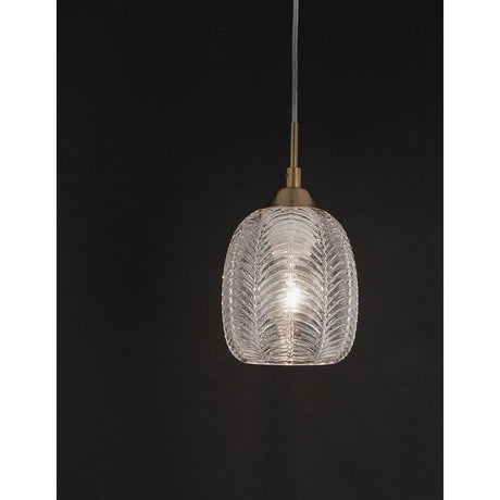 Nova Luce Vario Glas Pendelleuchte Klar