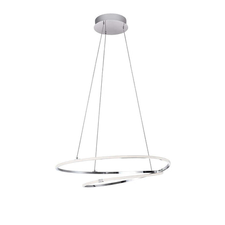 Viareggio LED pendellampe Ø 56 cm metall - Moderne taklampe med minimalistisk form og vakker lysfordeling.