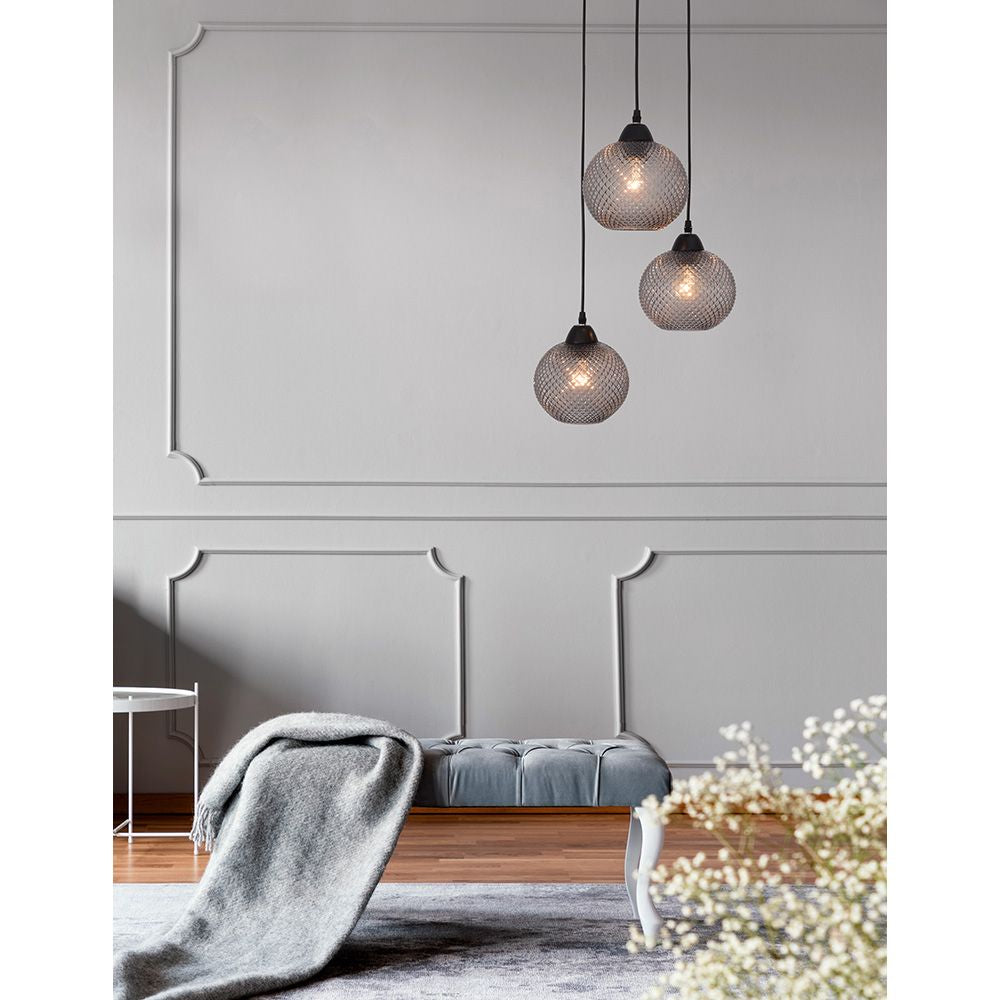 Vienti Pendre lampe à 3 flammes